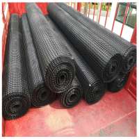 HDPE Biaxial Plastic geogrid 30KN