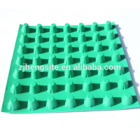 lightweight roofing materials HDPE double side Sheet dimple drainage board composite drainage board green roof drainage board