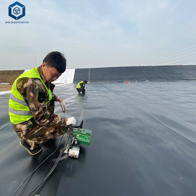 Thickness 1.5mm 60mil Anti-Seepage Smooth Geomembrane Waterproofing PVC Membrane Price